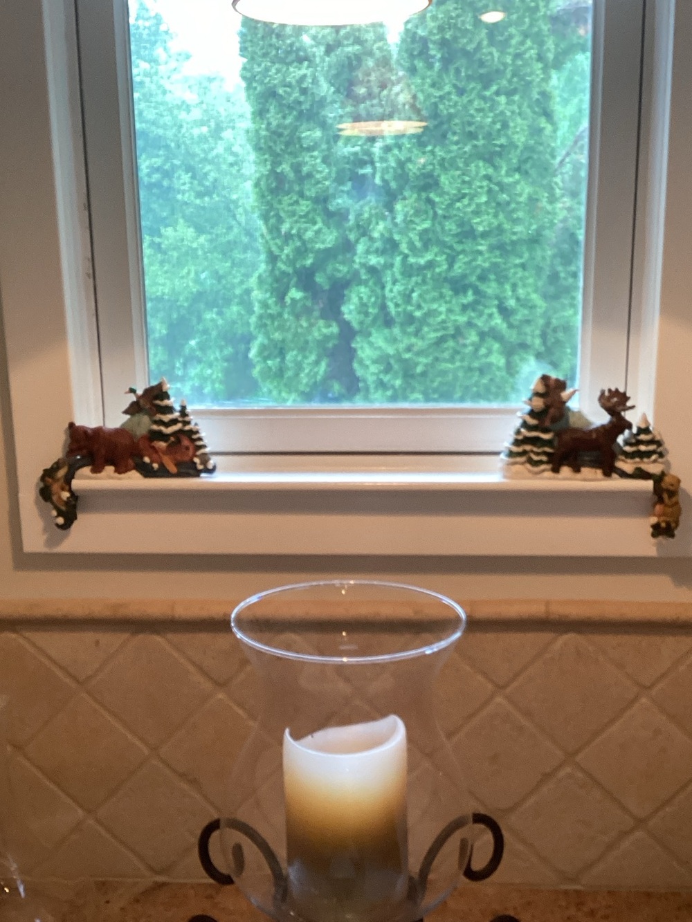 2 Vintage window sill huggers